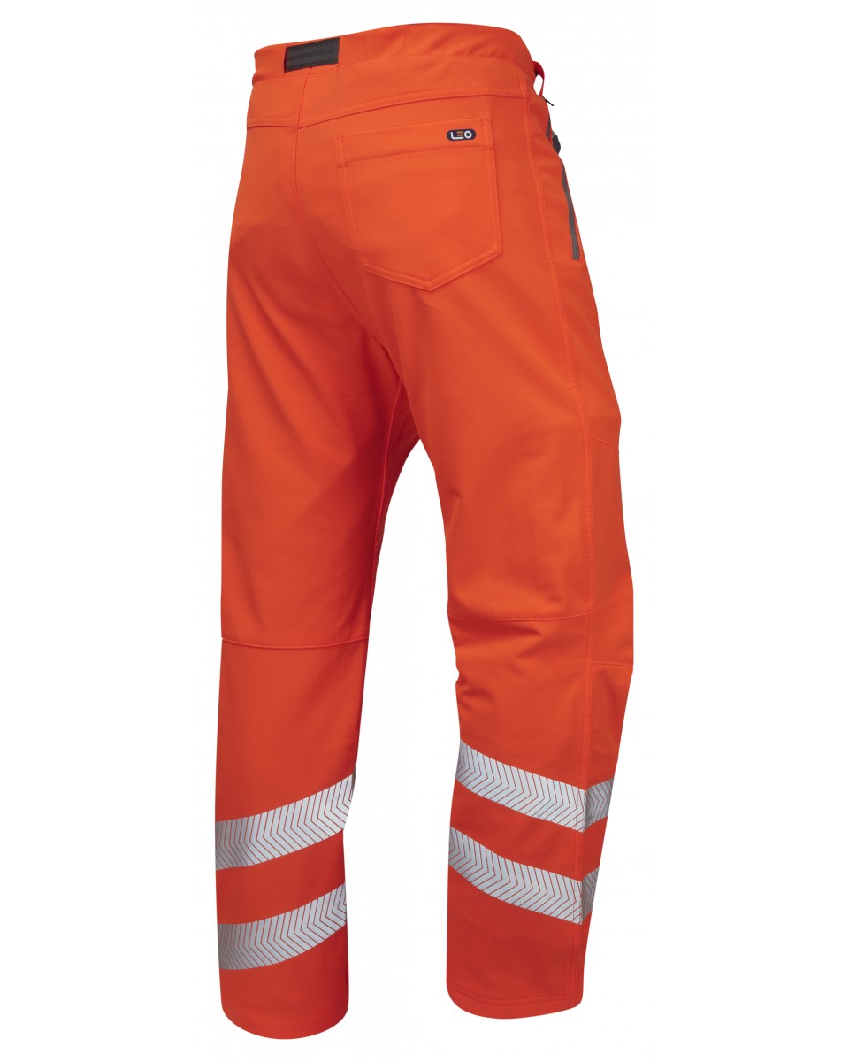 ISO 20471 Class 1 Stretch Work Trouser Orange